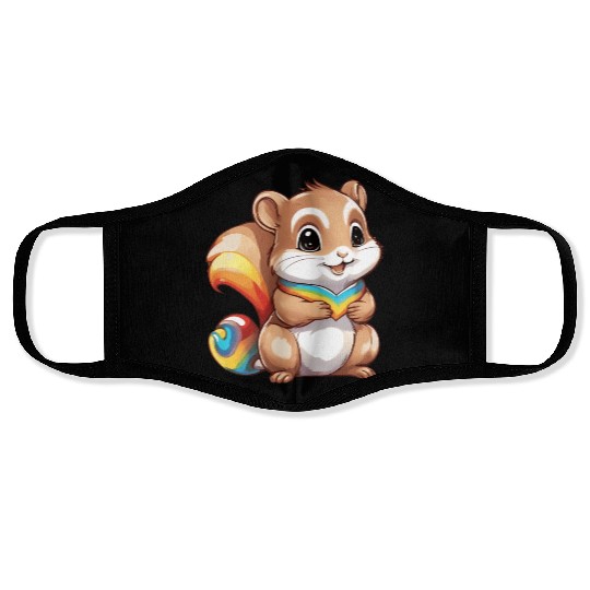 Cute Squirrel Face Masks