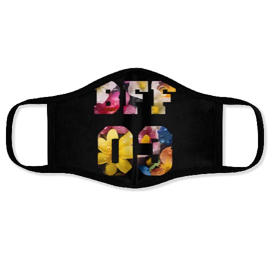 Flower Best Friends for 3 - BFF 03 Face Masks