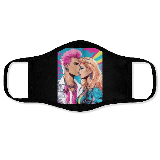 80s Style Face Masks