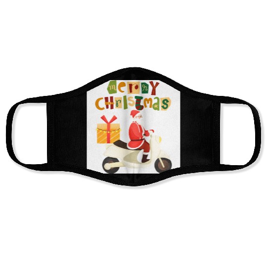 merry christmas Face Masks