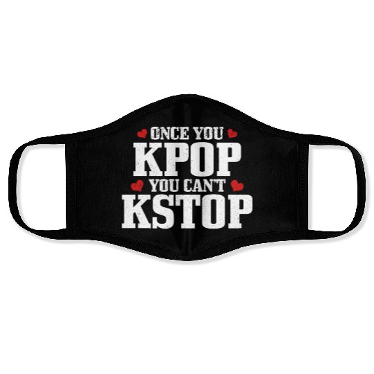 K-Pop Fan Gift Korean Pop Music Face Masks