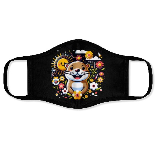 Groundhog Day 2024 Enthusiast February 2nd Face Masks