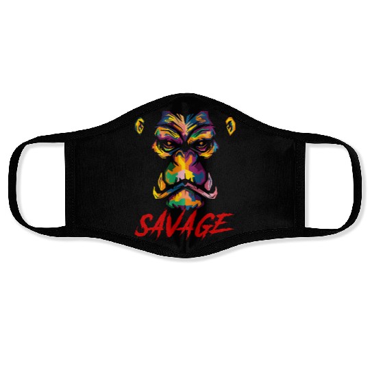 Savage Gorilla Face Masks