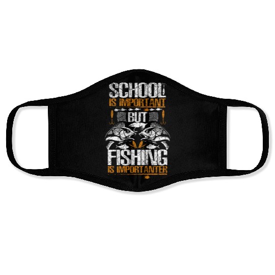 Fishing Face Masks Youth Boys Fishing Lovers Face Masks
