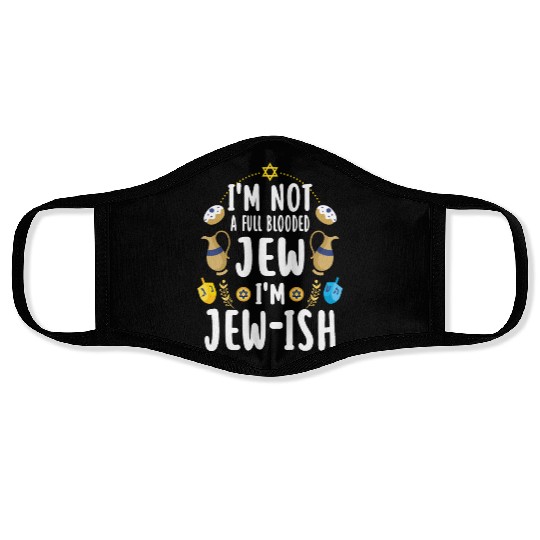 Hanukkah Pun This Is How We Jew It Face Masks