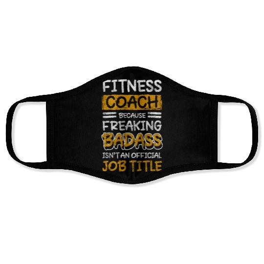Fitness Instructor Gym Muscle Building Bench Press Face Masks