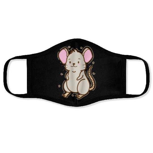 Mouse Nature Cheese Pet Face Masks