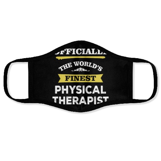 The World's Finest Physical Therapist Face Masks