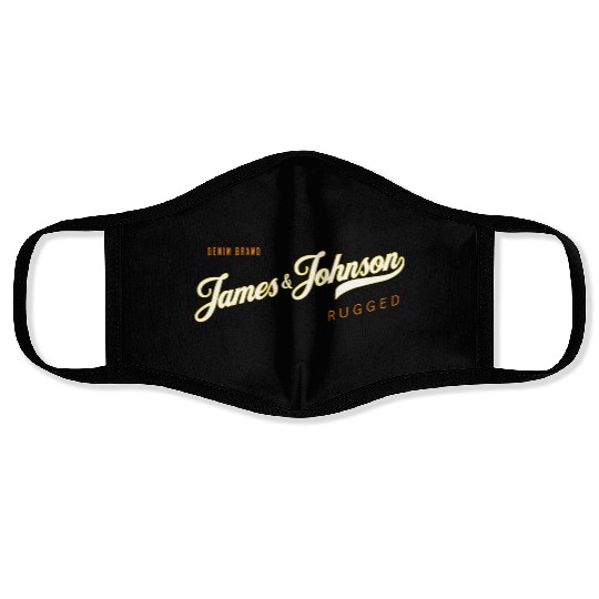 James & Johnson Denim Co Face Masks