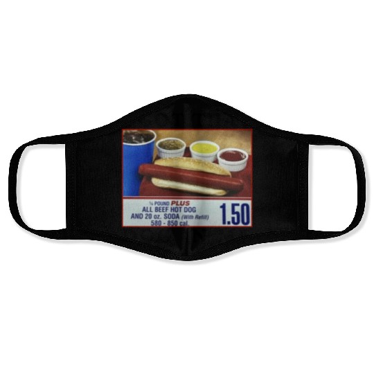 I Got That Dog In Me Funny Meme for HotDog Lover Face Masks