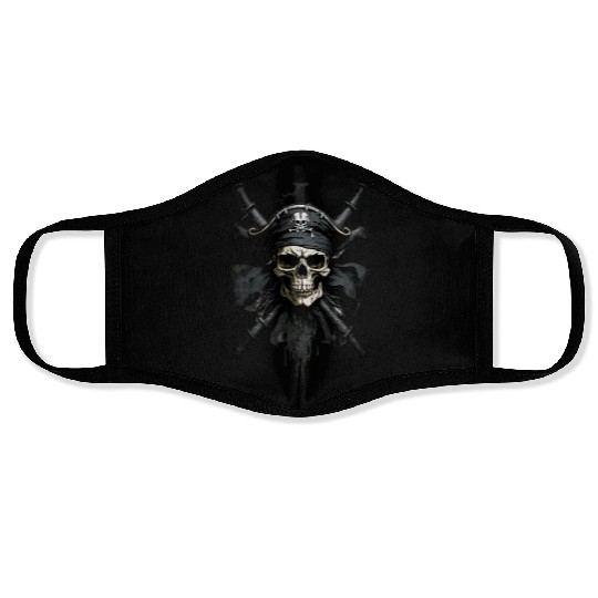 Black Sails Skull Face Masks