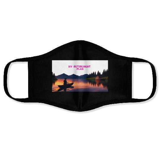 Retirement by the Water Face Masks