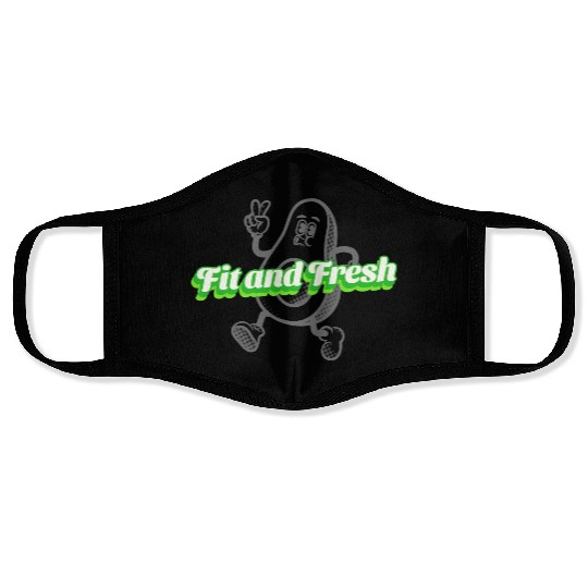 Fit and Fresh Avocado Gym Face Masks