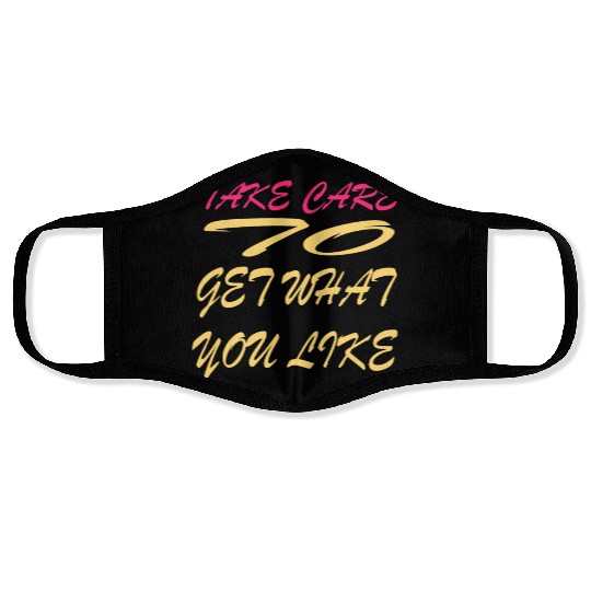 Philadelphia No One Likes Us We Don't Care Face Masks