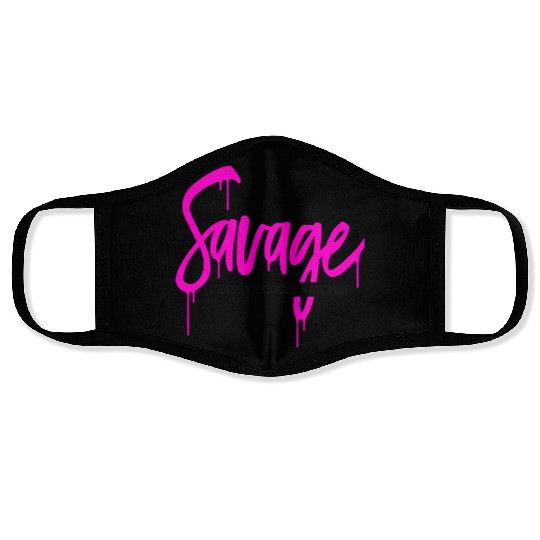 Savage classy bougie ratchet Face Masks