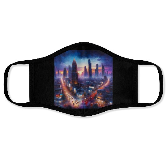 Urban Twilight Face Masks