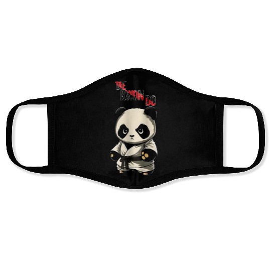Taekwondo Panda Korean Mma Tkd Face Masks