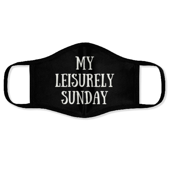 My Leisurely Sunday Face Masks