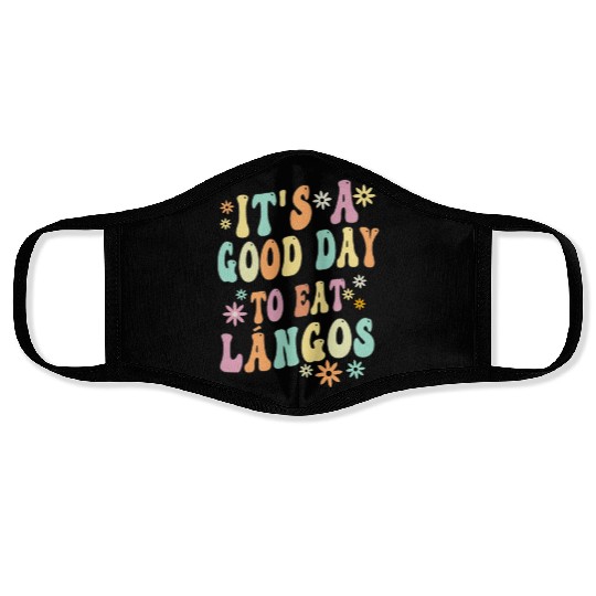 Langos Hungarian Cuisine Face Masks