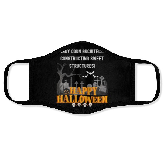 Candy Corn Architects Constructing Sweet Struct Face Masks