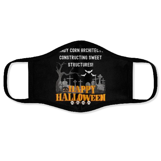 Candy Corn Architects Constructing Sweet Struct Face Masks