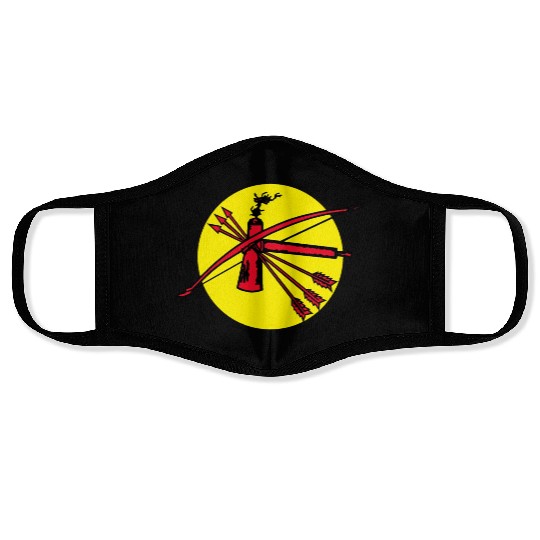 The Great Seal of Choctaw Nation of Oklahoma Face Masks