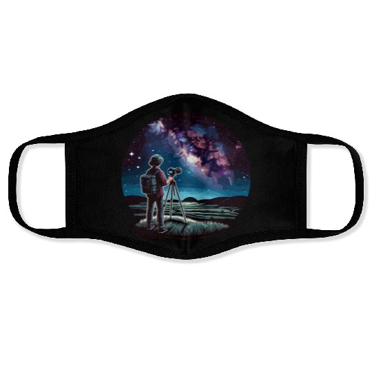 Astrophotography Astronomy Space Camera Star Watch Face Masks