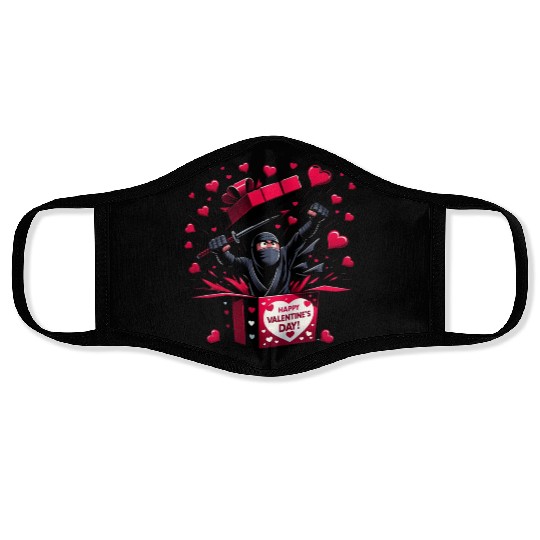 Ninja Valentine Surprise Face Masks