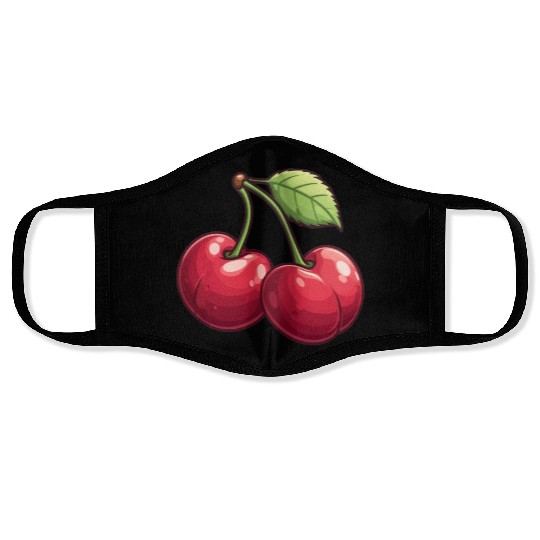 Playful Cherry Face Masks
