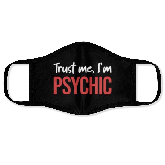 Trust Me, I'm Psychic Celestial Card Decks Face Masks