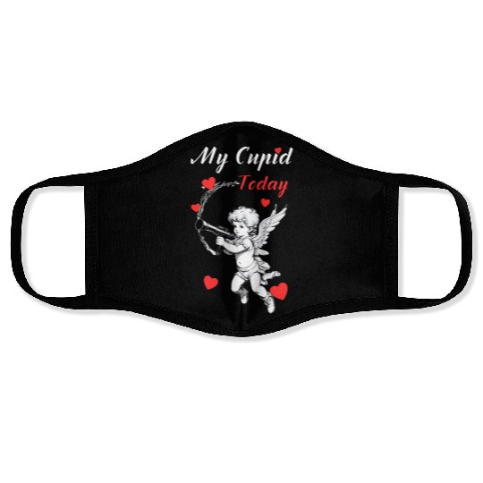 Valentines day, my cupid today. Face Masks