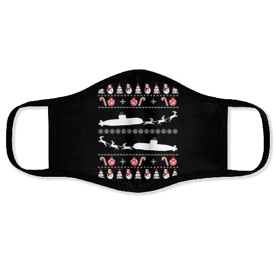 Submarine Service Submariner Ugly Face Masks