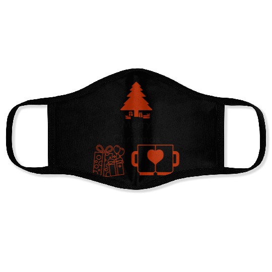 Merry Christmas Face Masks