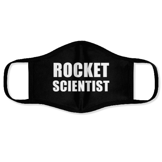Rocket Scientist Face Masks