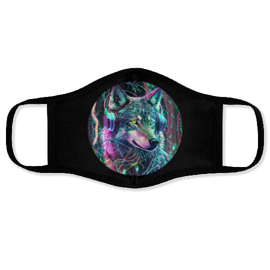 Electric Wilderness Glow 4 Face Masks