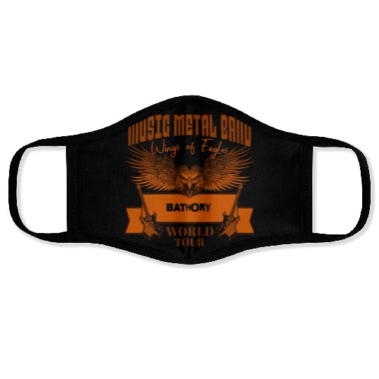 wings of eagles world tour BATHORY Face Masks