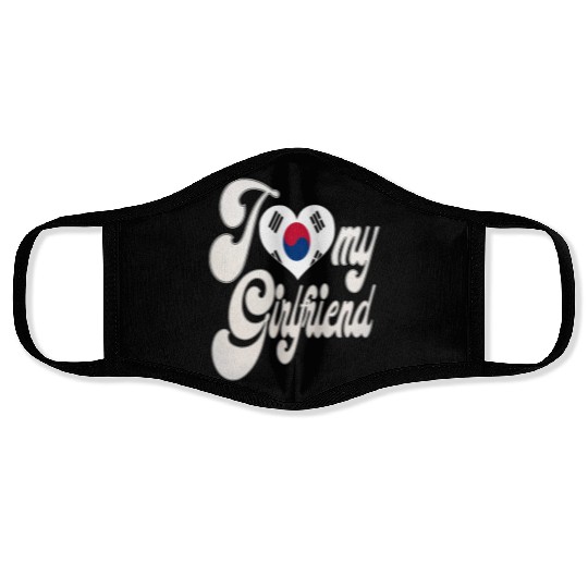 uploadedI Love My South Korean Girlfriend Face Masks