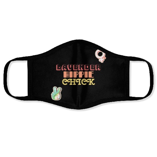 Aromatherapy Lavender Hippie Chick Face Masks