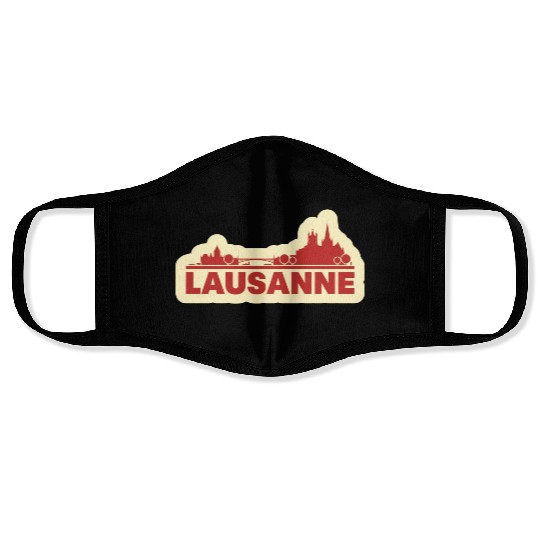 Lausanne Switzerland Face Masks