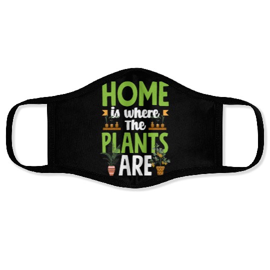 Funny Garden Gardener Gardening Landscaper Gift Face Masks