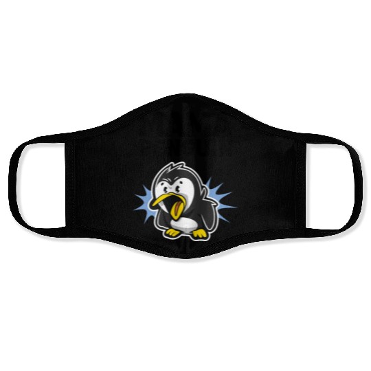 Penguin Mama Flightless Bird Lover Mother's Day Mo Face Masks