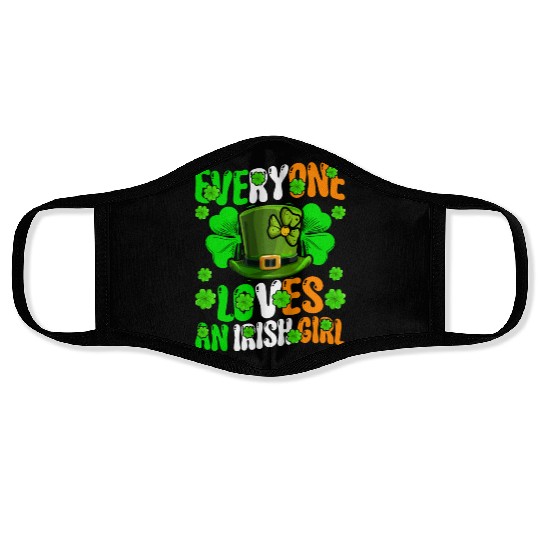 Groovy St Patricks Day Face Masks