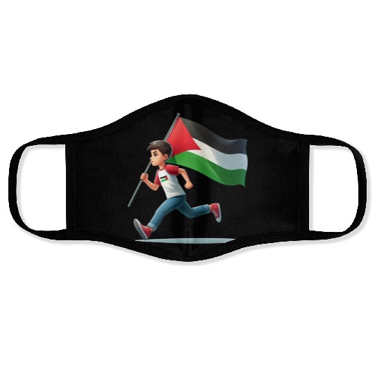 Free Palestine Face Masks