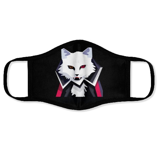 Vampurr The Vampire Cat Face Masks