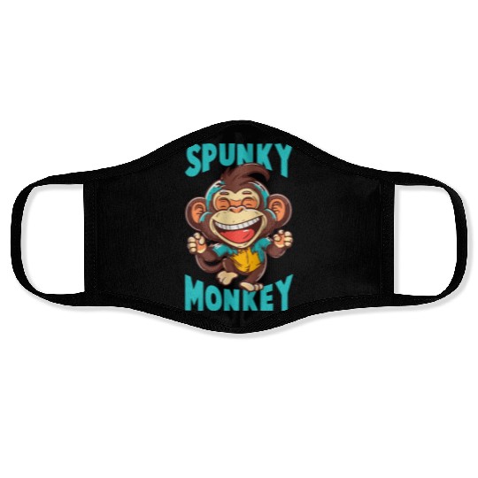 Spunky Monkey Face Masks