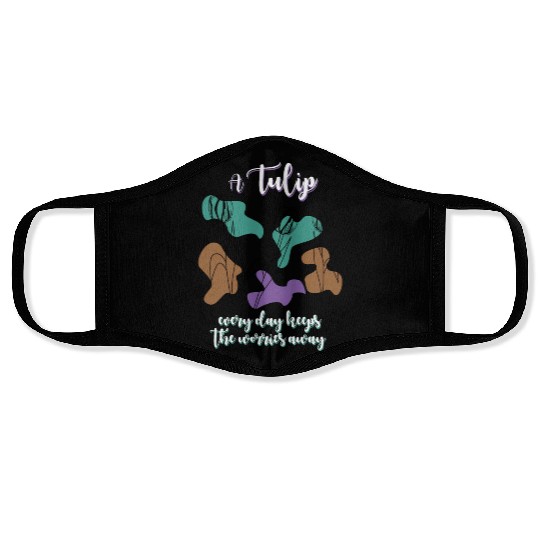 Tulips Tulip Flowers Face Masks