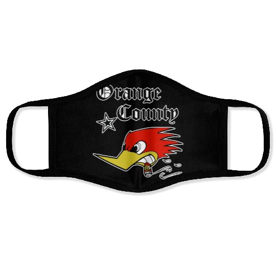 Punk Duck Free Man Face Masks