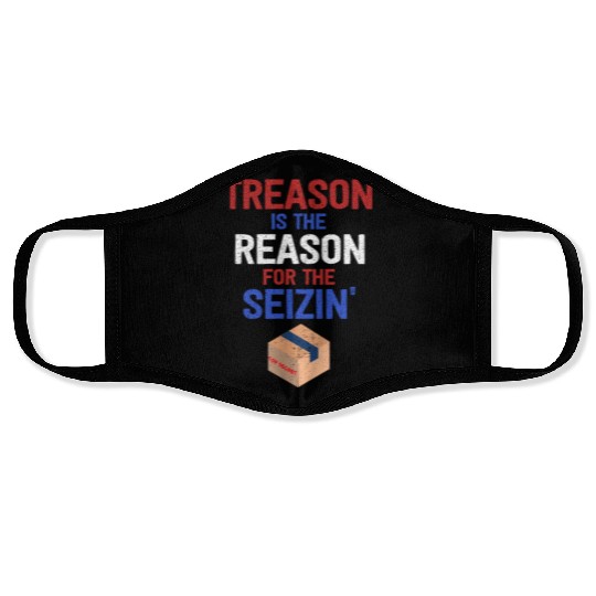 Treason is the Reason for the Seizin FBI Raid Face Masks