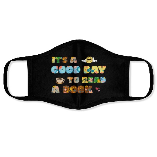 Book Lover Women's day Face Masks