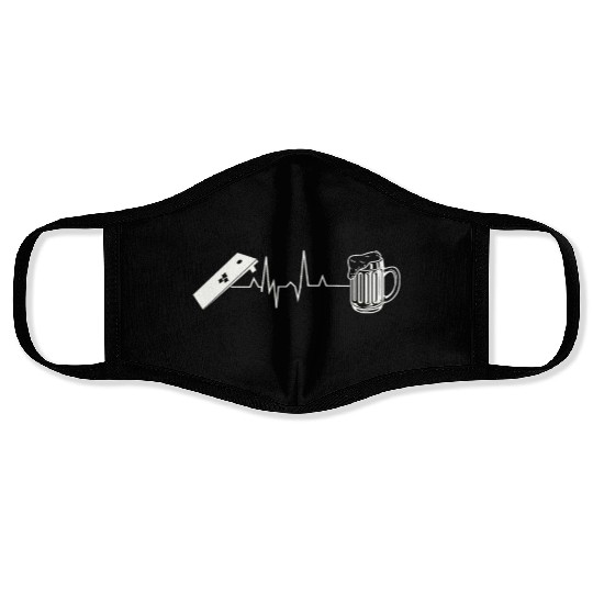 Cornhole Lawn Game Face Masks